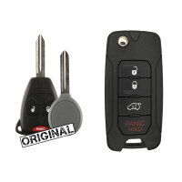 Klappschlüssel Jeep 3+1 Tasten 315MHz