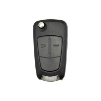 Opel Autoschlüsselgehäuse 2-Tasten HU100