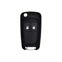 Opel Autoschlüsselgehäuse 2-Tasten HU100