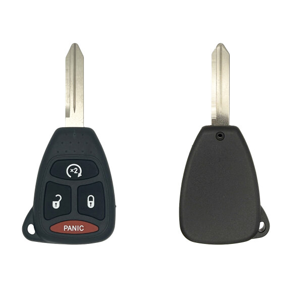 Autoschlüssel Chrysler Dodge Jeep RAM 4-Tasten 315MHz (ID46, PCF7941A, CY24)