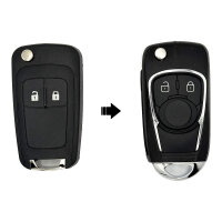 Opel Autoschlüssel Upgrade 2-Tasten HU100