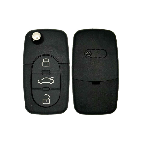 Schlüsselgehäuse Audi 3-Tasten HU66 für CR1620