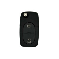 Audi Autoschlüsselgehäuse 2-Tasten HU66 CR2032