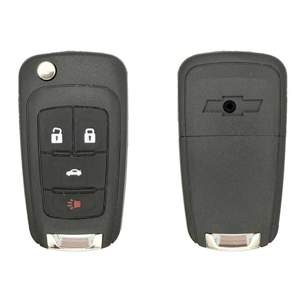 Chevrolet Autoschlüsselgehäuse 4-Tasten