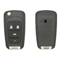 Chevrolet Autoschlüsselgehäuse 4-Tasten