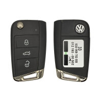 VW Autoschlüssel 5G0-959-752-BB 3-Tasten HU66 MQB48...