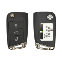 VW Autoschlüssel 5G0-959-752-BC 3-Tasten HU162 MQB48...