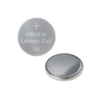 Batterie Knopfzelle für Autoschlüssel CR2016 3V...